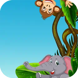 जानवरों का स्मृति खेल cover image