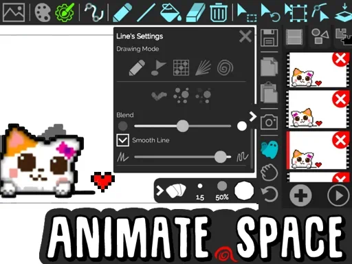 Animate.space: एनिमेटेड GIF बनाएँ! गेम कवर छवि