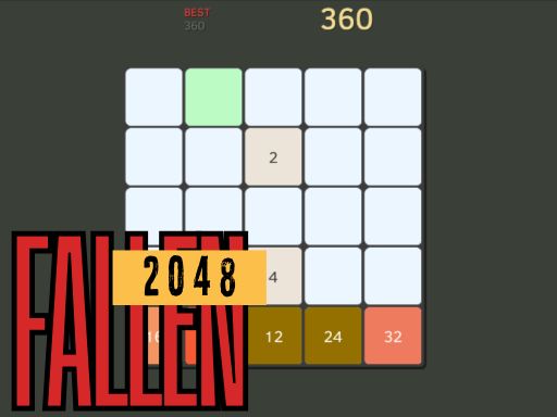 फॉलन 2048 गेम